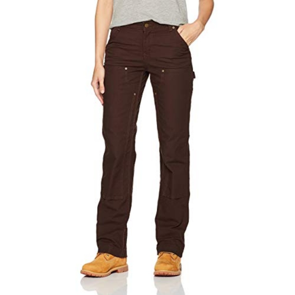 Brown Women's Carhartt Pants. Size 4 x 30.